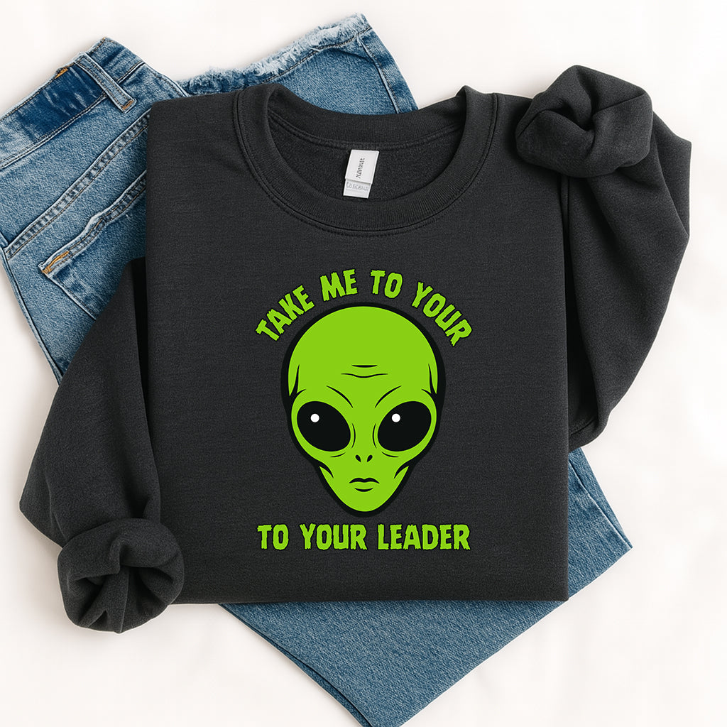 Comfort colors® Funny Alien T-Shirt, Graphic tee and Sweatshirt, Alien Graphic Shirt, Space Lover Gift, Alien Head Shirt, Unisex Tee