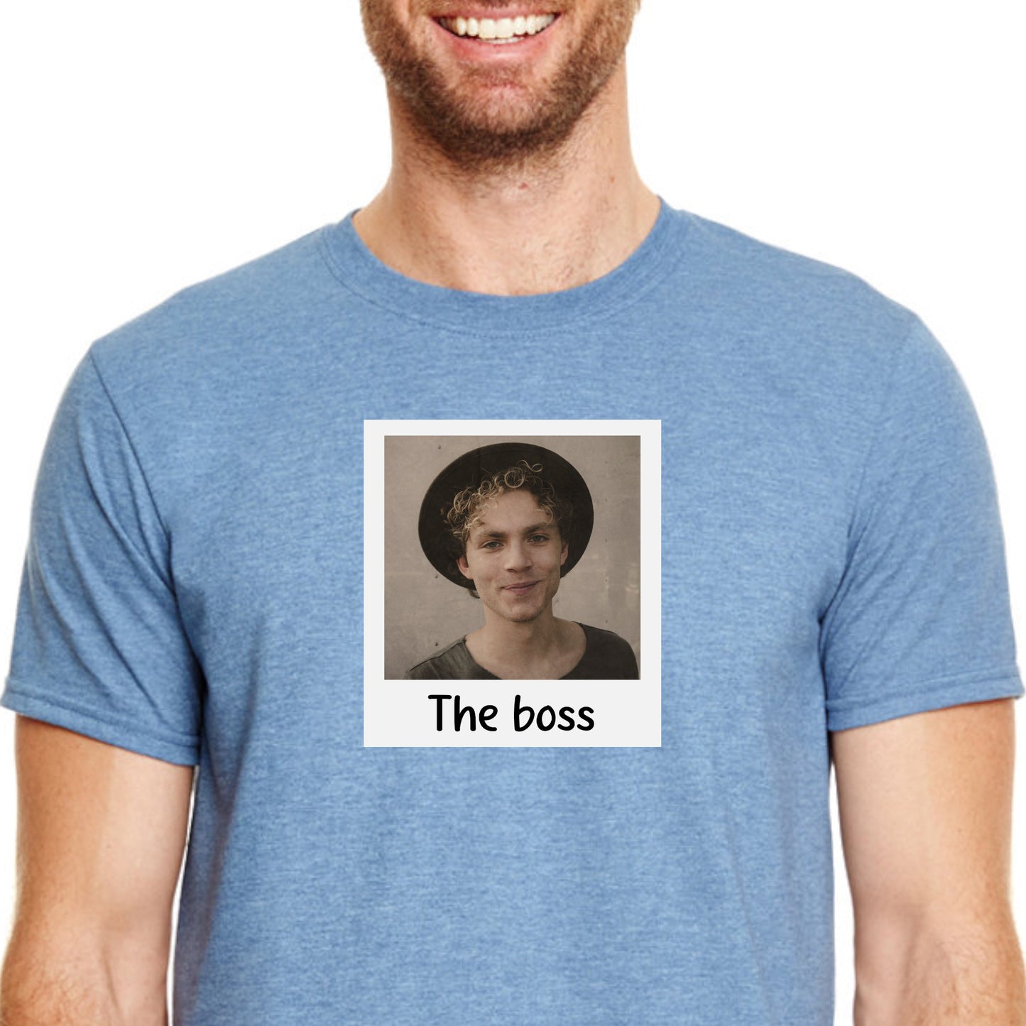 Vintage Polaroid Custom Photo Shirt, Custom Photo t-shirt, Custom Picture Personalized Birthday Gift, Gift for Mom Dad, Gift for Him Her