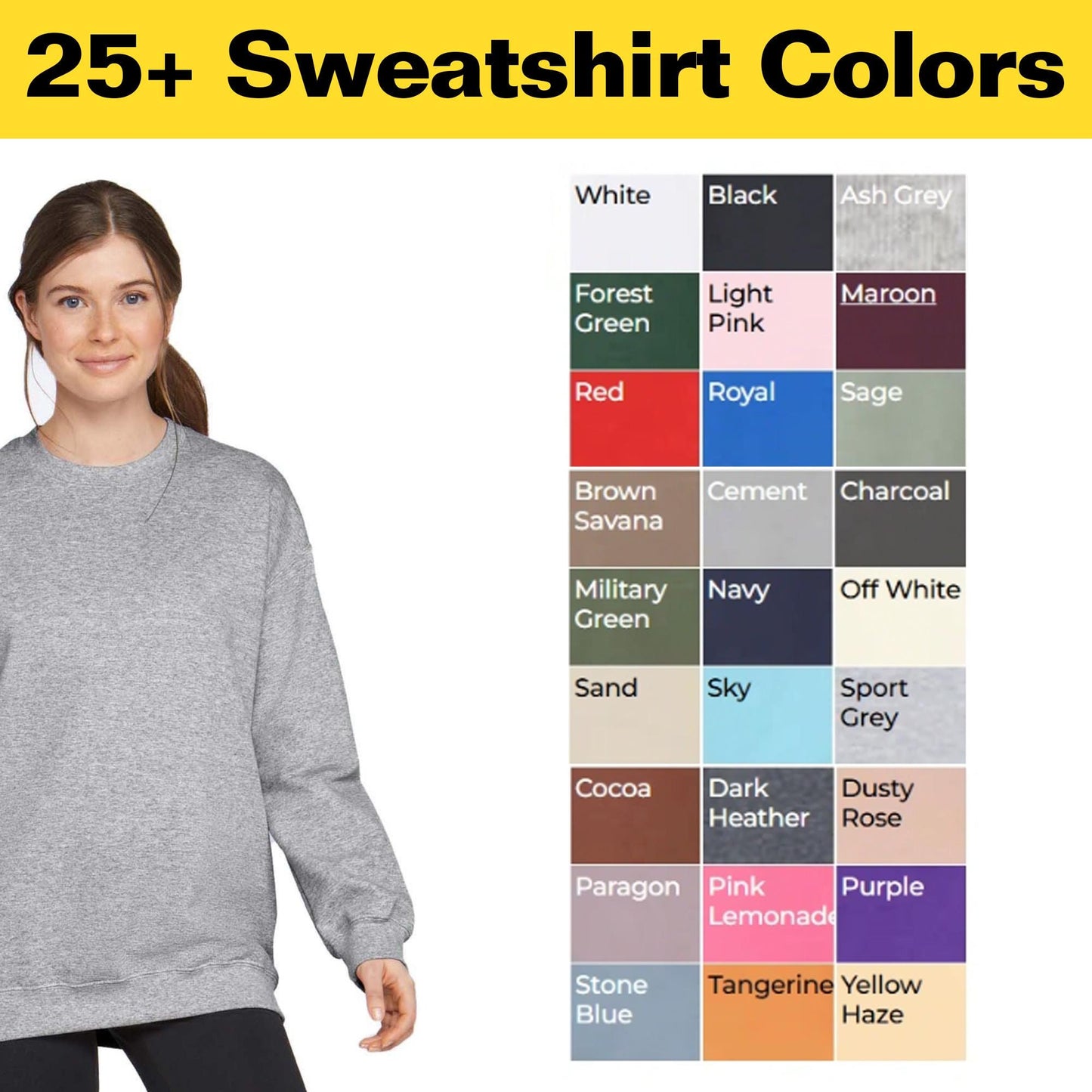 Custom Embroidered Gildan T-Shirt: Personalized Text Tee, Birthday Gift
