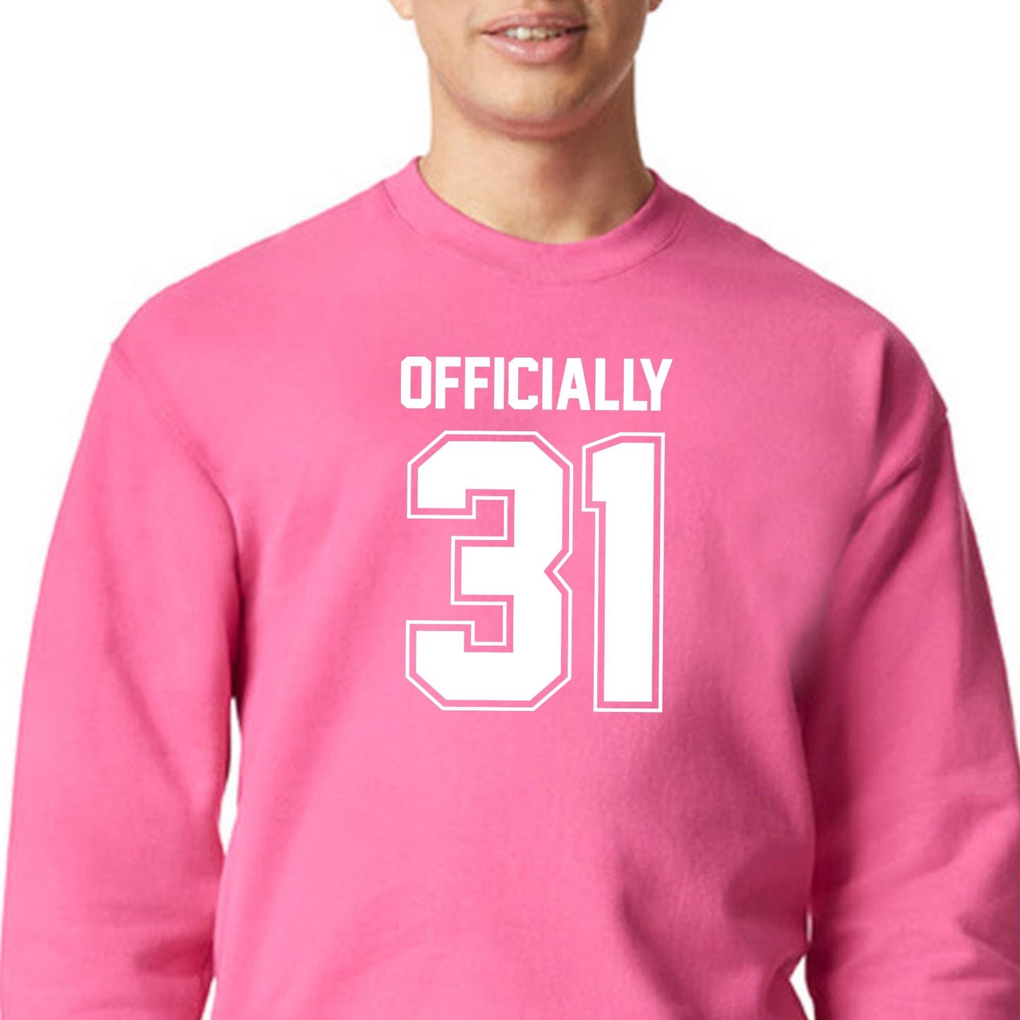 Personalized Birthday T-Shirt or Sweatshirt: Custom Age, Gildan Softstyle