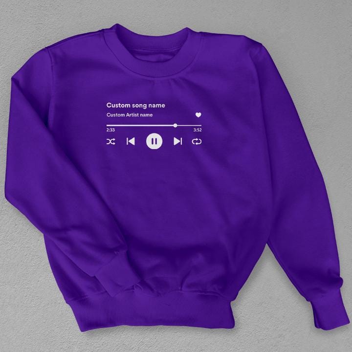 Custom Song & Artist Name Shirt: Personalized Music Lover Gift