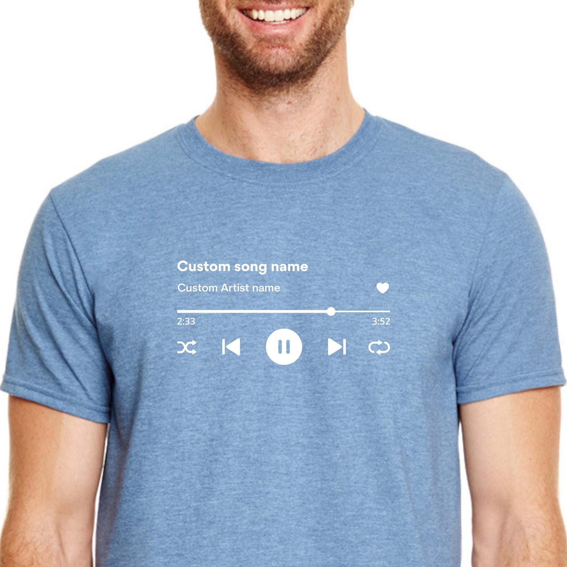 Custom Song & Artist Name Shirt: Personalized Music Lover Gift