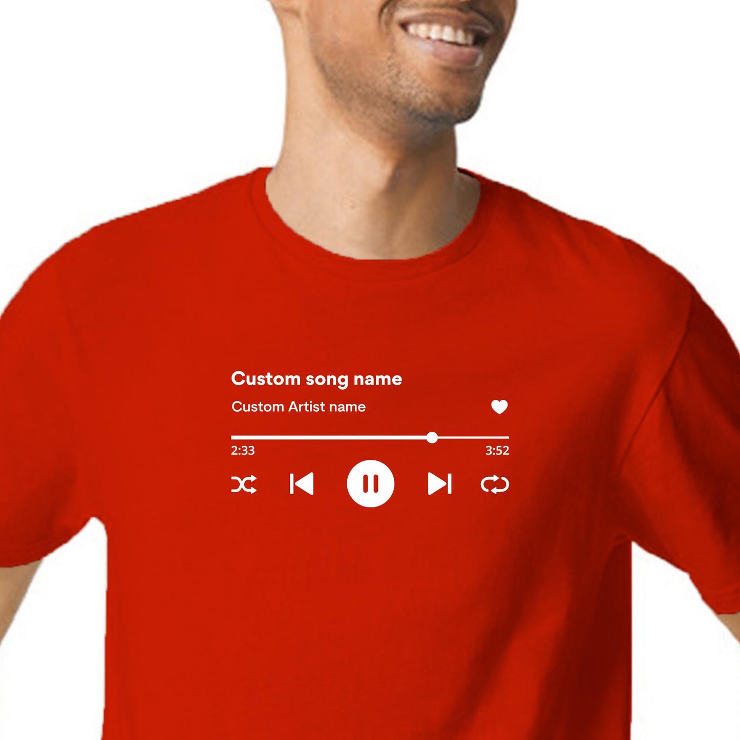 Custom Song & Artist Name Shirt: Personalized Music Lover Gift