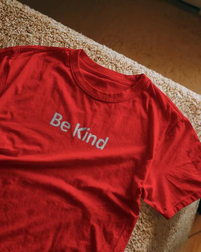 Custom Embroidered Gildan T-Shirt or Sweatshirt: Personalized Text Tee