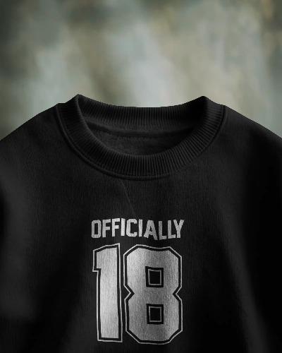 Personalized Birthday T-Shirt or Sweatshirt: Custom Age, Gildan Softstyle