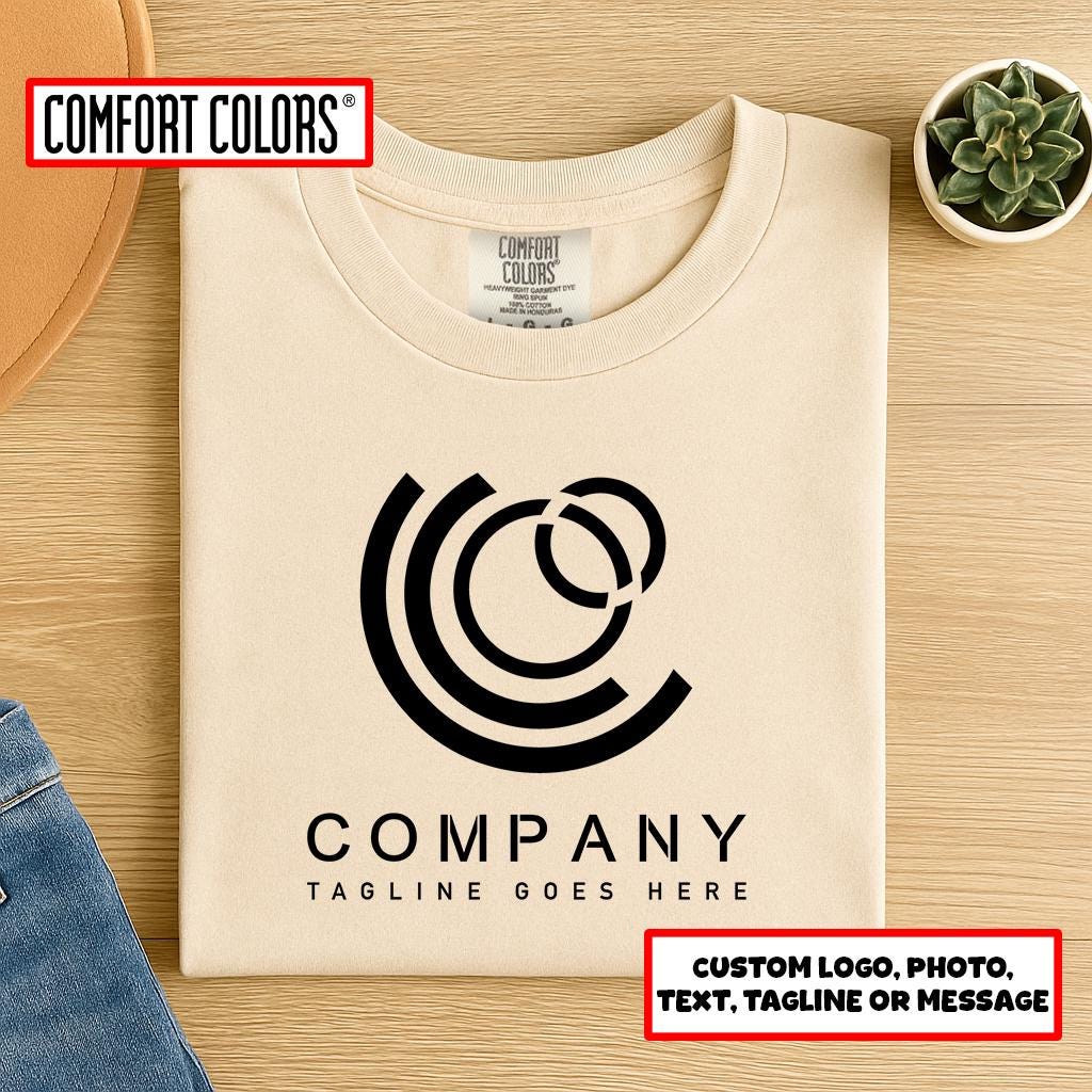Personalized Comfort Colors T-Shirt or Gildan Sweatshirt: Custom Photo & Text