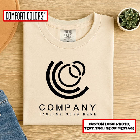Personalized Comfort Colors T-Shirt or Gildan Sweatshirt: Custom Photo & Text