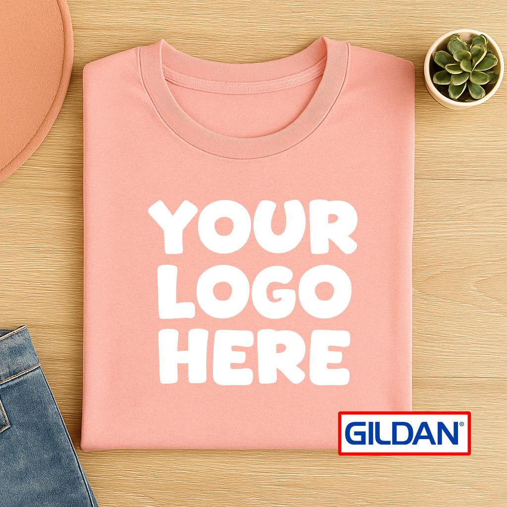 Personalized Gildan T-Shirt: Custom Text & Photo Shirt