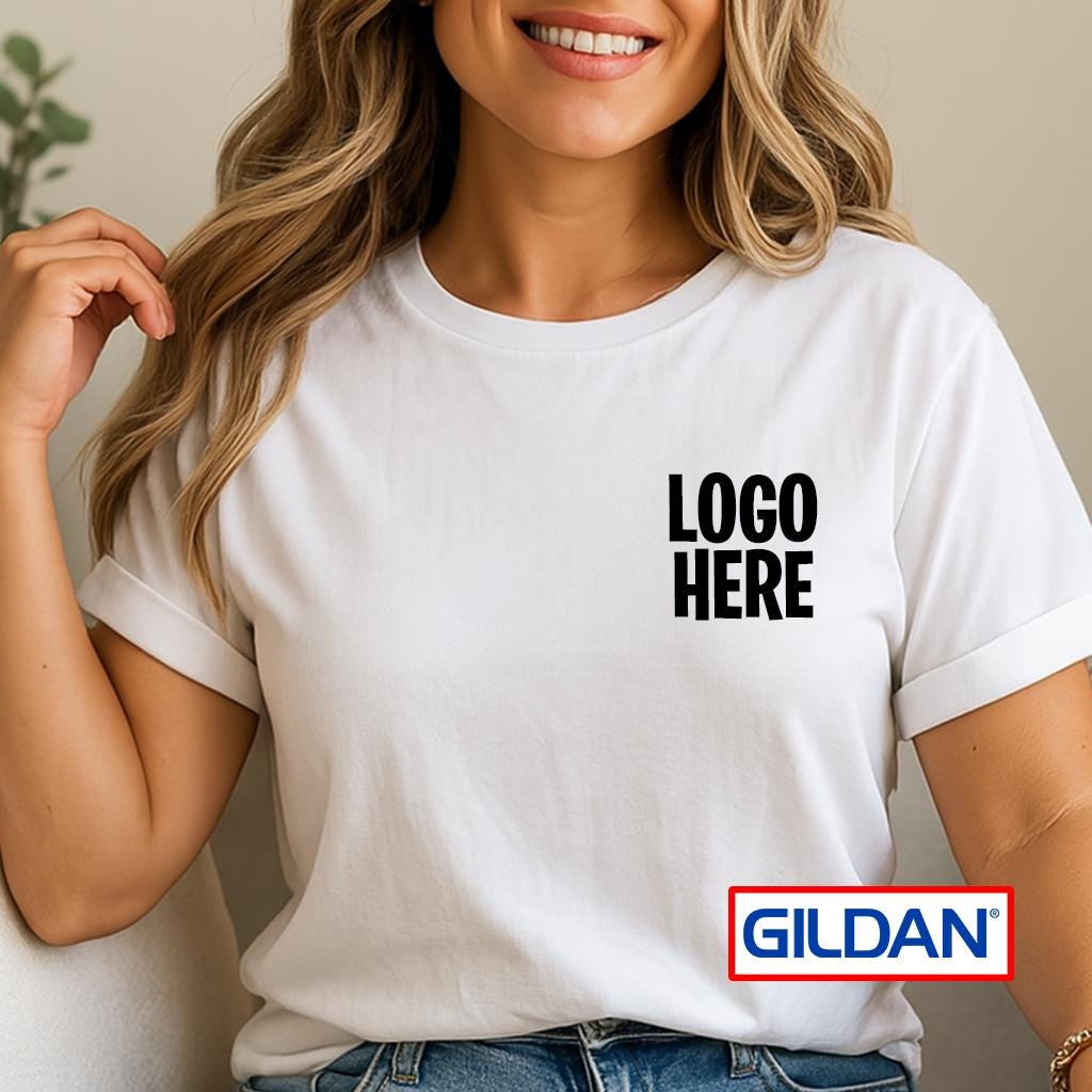 Personalized Gildan T-Shirt: Custom Text & Photo Shirt