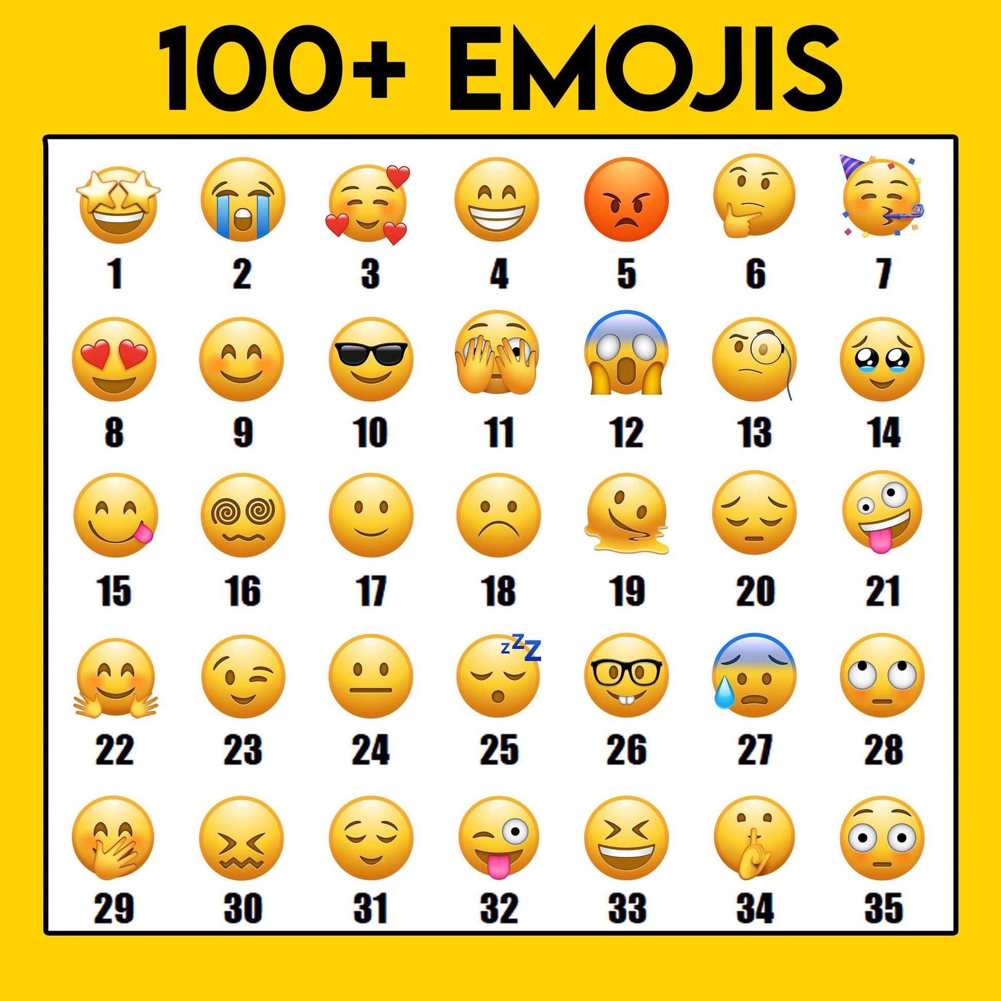 Custom Emoji Gildan T-Shirt: Personalized Matching Group Tee