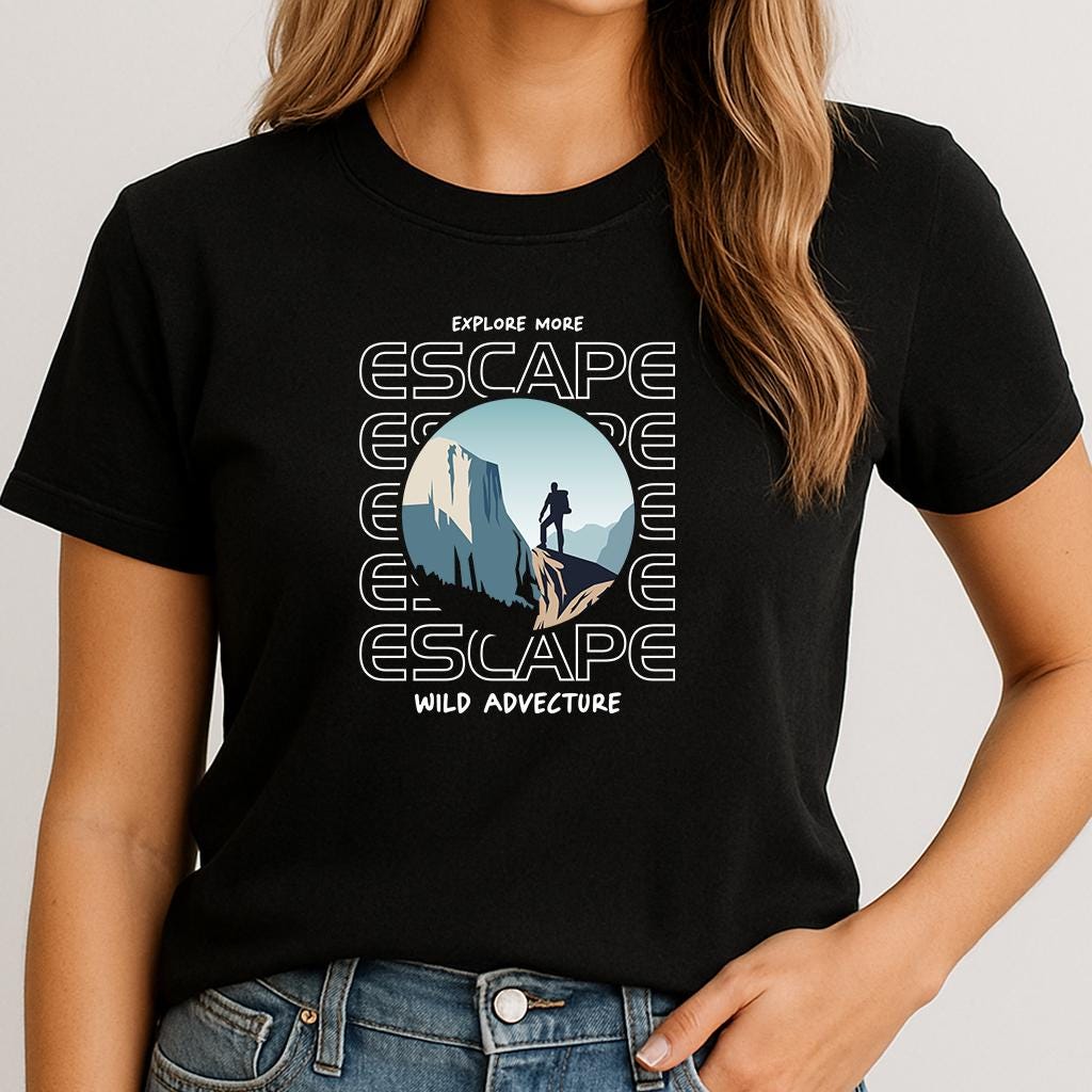 Adventure Shirt: Hiking, Camping, Nature Lover Gift