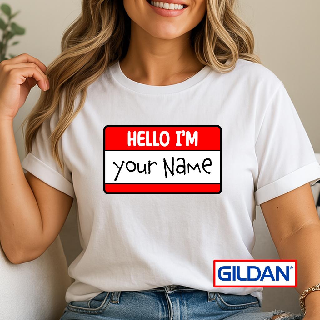 Custom Name Gildan Shirt: Personalized Retro Tee or Sweatshirt