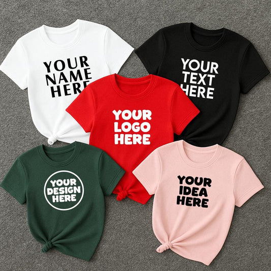 Personalized Gildan T-Shirt: Custom Text & Photo Shirt
