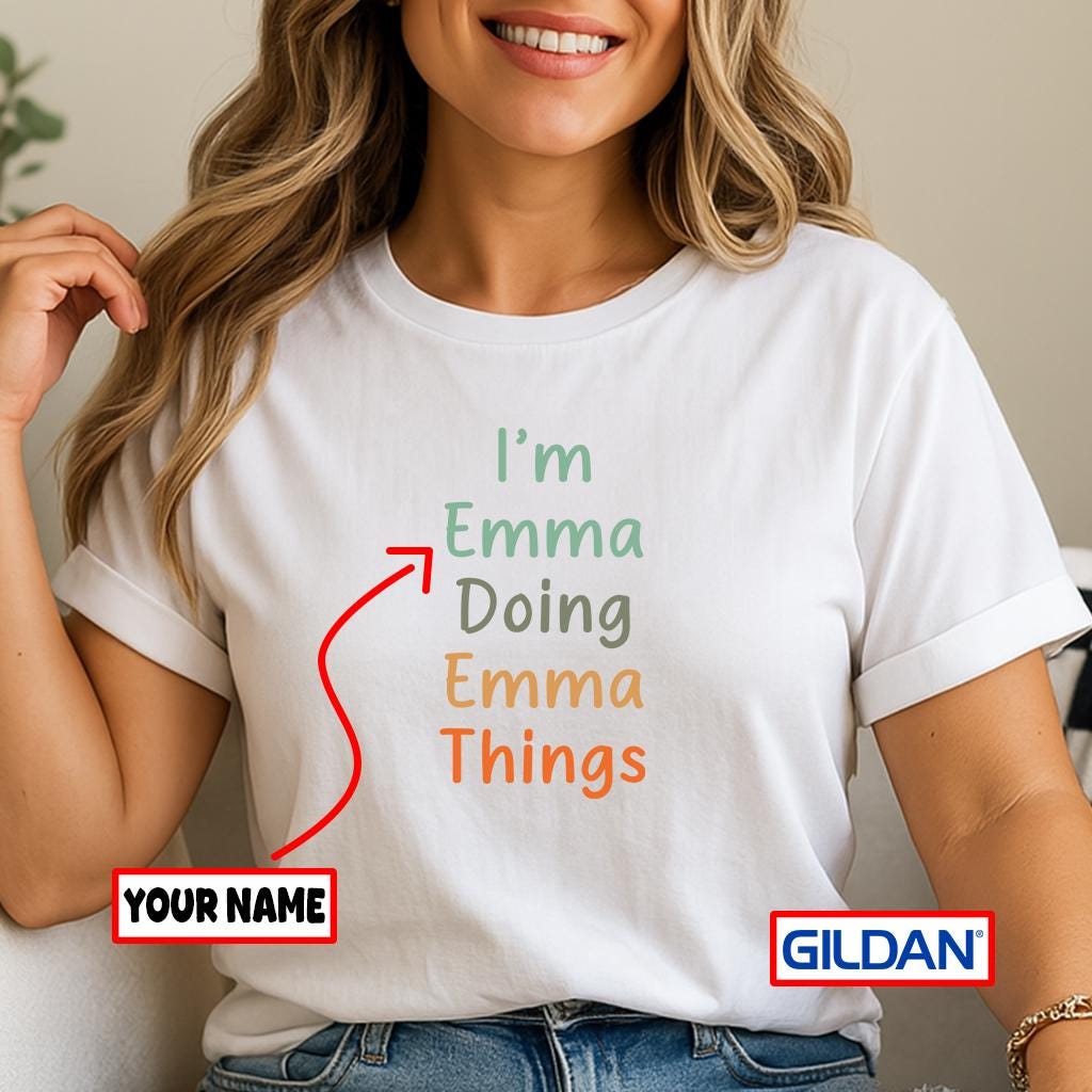 Personalized Funny Name T-Shirt: Custom Unisex Tee, Family Gift