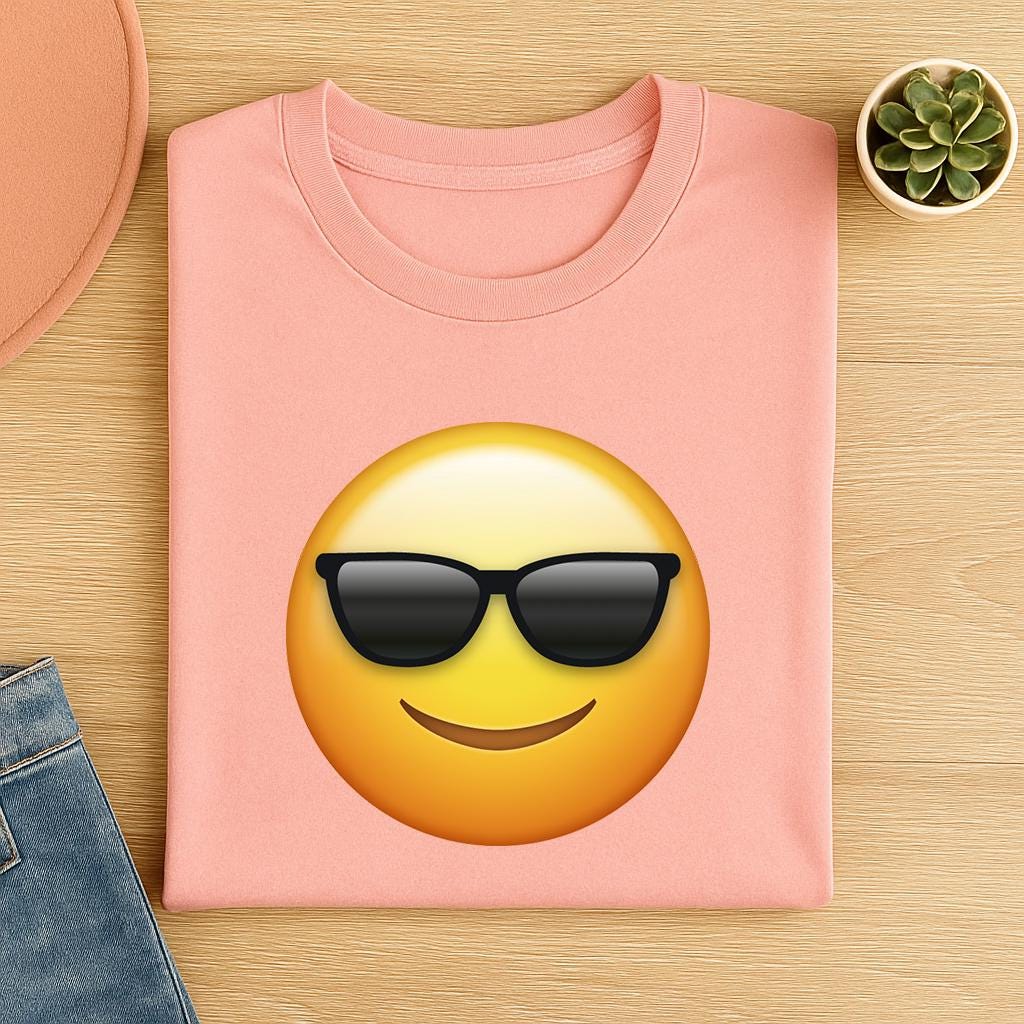 Custom Emoji Gildan T-Shirt: Personalized Matching Group Tee