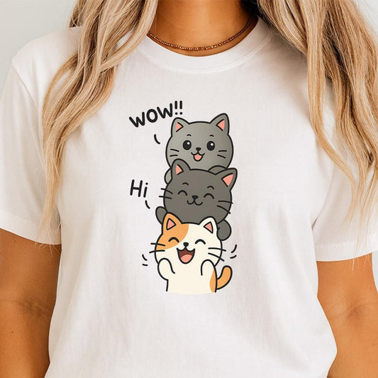Cute cat Shirt, Kitties shirt, Cute shirt, Pet shirt, Graphic tee, Unisex shirt and sweatshirt, Gift for Him, Gift for Her
