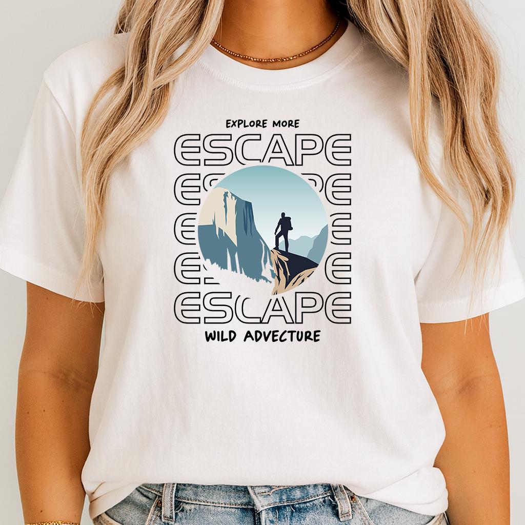 Adventure Shirt: Hiking, Camping, Nature Lover Gift