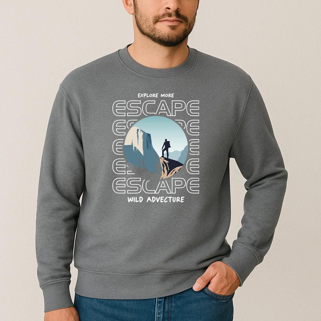 Adventure Shirt: Hiking, Camping, Nature Lover Gift