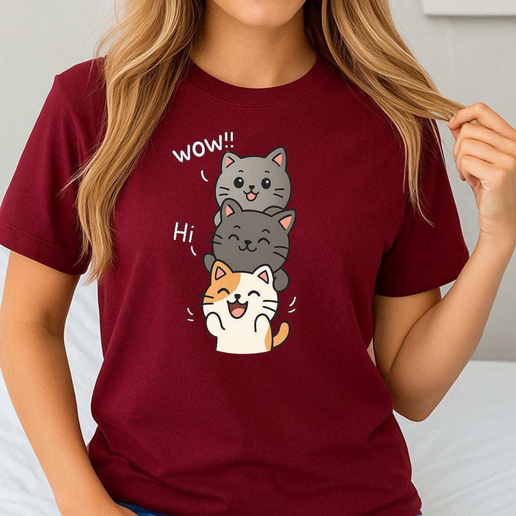 Cute cat Shirt, Kitties shirt, Cute shirt, Pet shirt, Graphic tee, Unisex shirt and sweatshirt, Gift for Him, Gift for Her