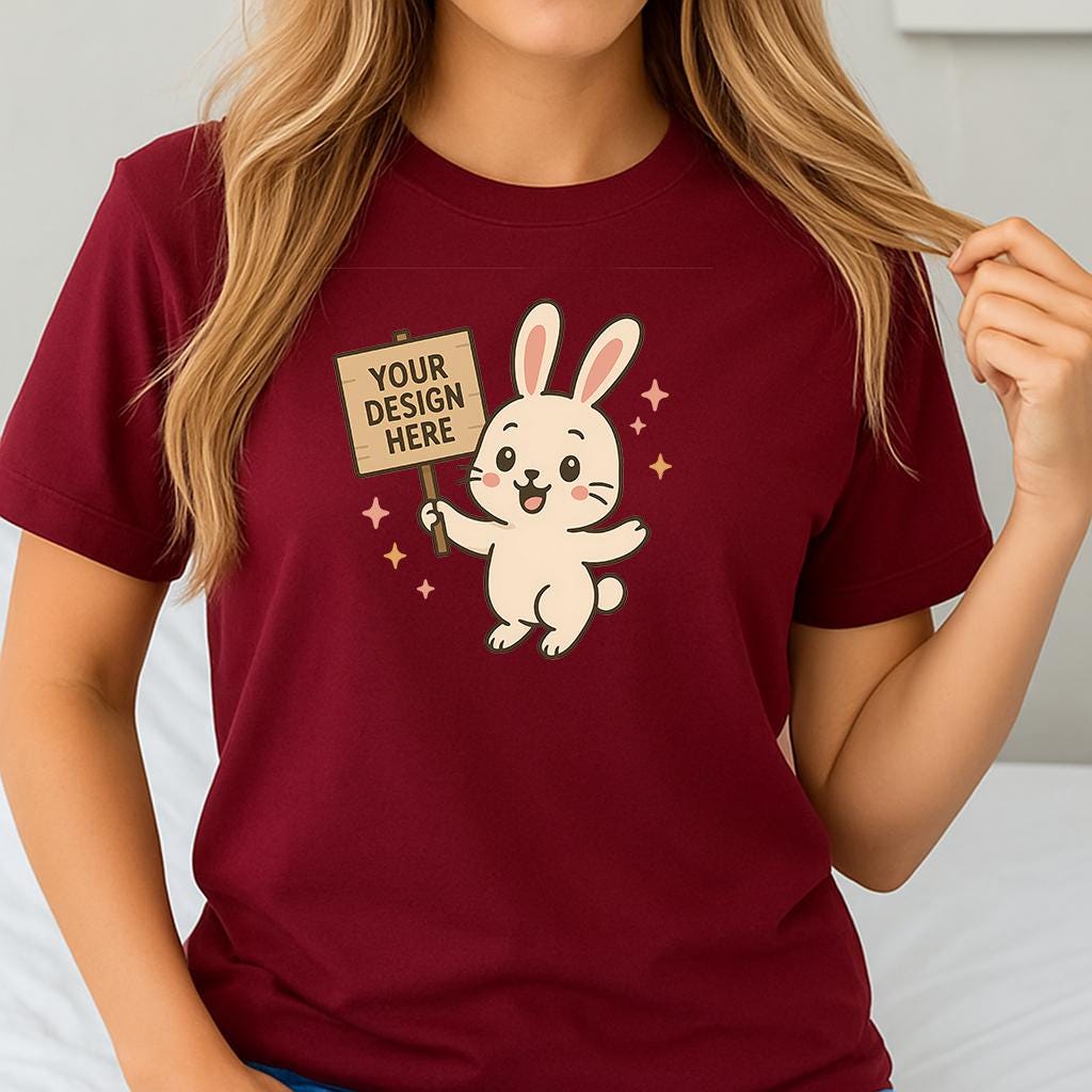 Personalized Gildan T-Shirt: Custom Text, Photo, or Logo