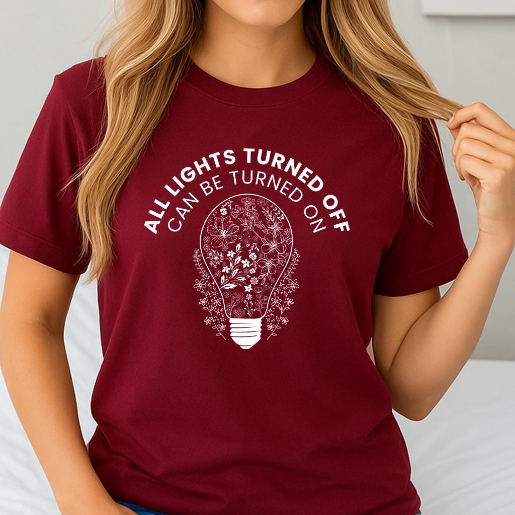 Wildflower Graphic Tee: Comfort Colors Unisex Shirt, You Matter Design