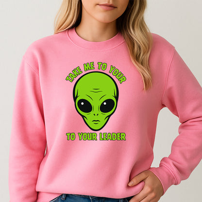 Comfort colors® Funny Alien T-Shirt, Graphic tee and Sweatshirt, Alien Graphic Shirt, Space Lover Gift, Alien Head Shirt, Unisex Tee