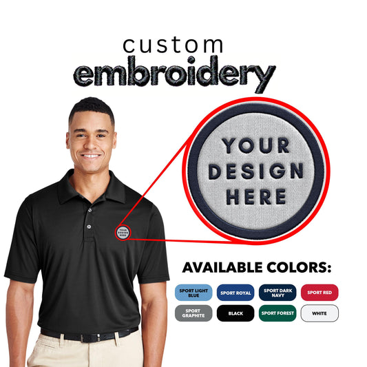 Custom Embroidered Logo Polo Shirt: Personalized Design