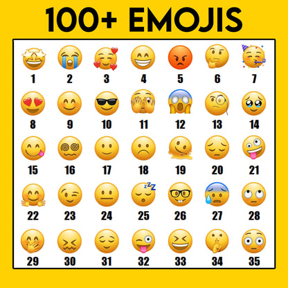 Custom Emoji Gildan T-Shirt: Personalized Matching Group Tee