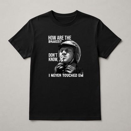 Cafe Racer Biker T-Shirt: Vintage Motorcycle Wisdom Tee