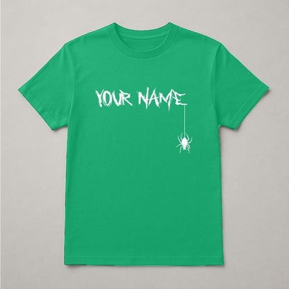 Custom Name Unisex T-Shirt: Personalized Gothic Text, Gildan Softstyle Tee