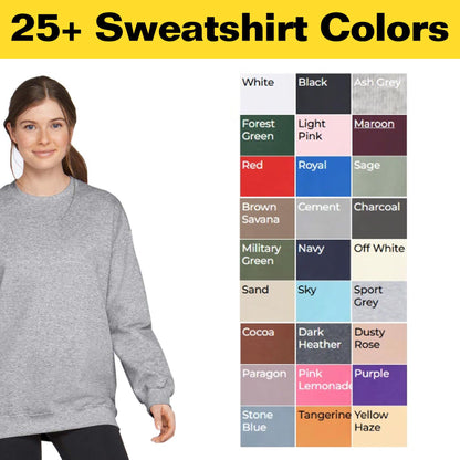 Custom Gothic Text T-Shirt or Sweatshirt: Personalized Unisex Tee