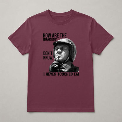 Cafe Racer Biker T-Shirt: Vintage Motorcycle Wisdom Tee