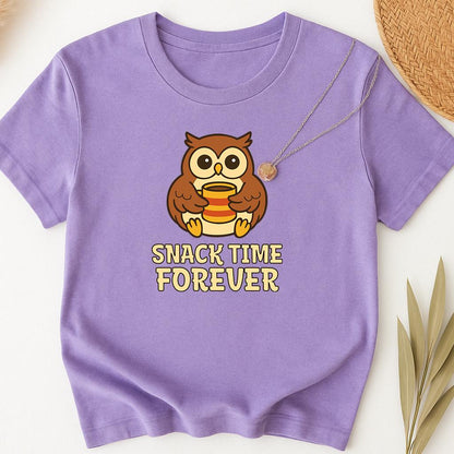 Comfort colors® Snack Time Forever Graphic Tee, Foodie shirt, Snack Lover, Funny tee, Novelty Snack Shirt, Unisex