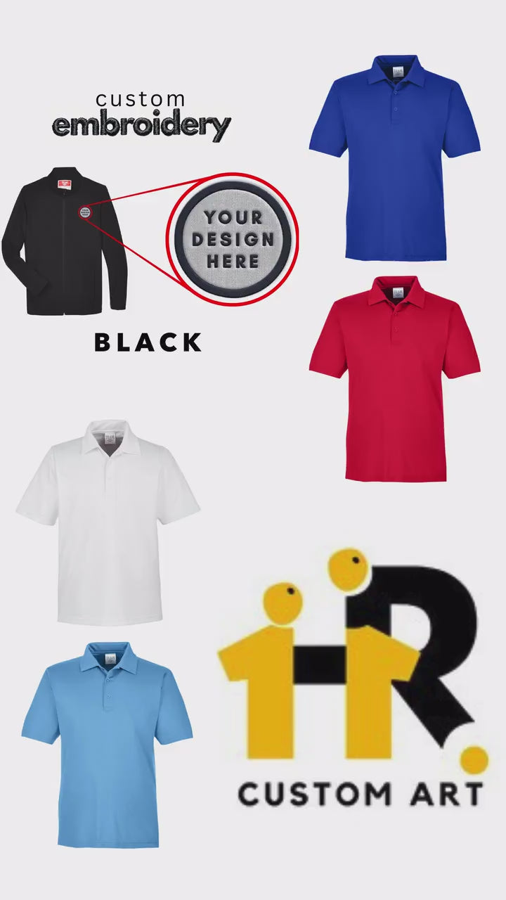 Custom Embroidered Logo Polo Shirt: Personalized Design