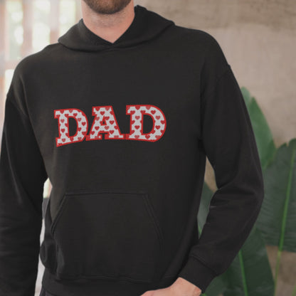 Mom & Dad Matching Hoodies Cute Couple Hoodie Set Valentine's Day Gift for Parents Cozy Family Pullover