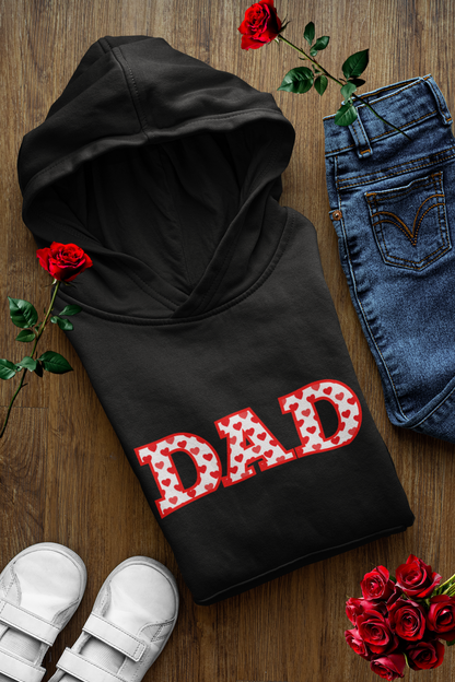 Mom & Dad Matching Hoodies Cute Couple Hoodie Set Valentine's Day Gift for Parents Cozy Family Pullover